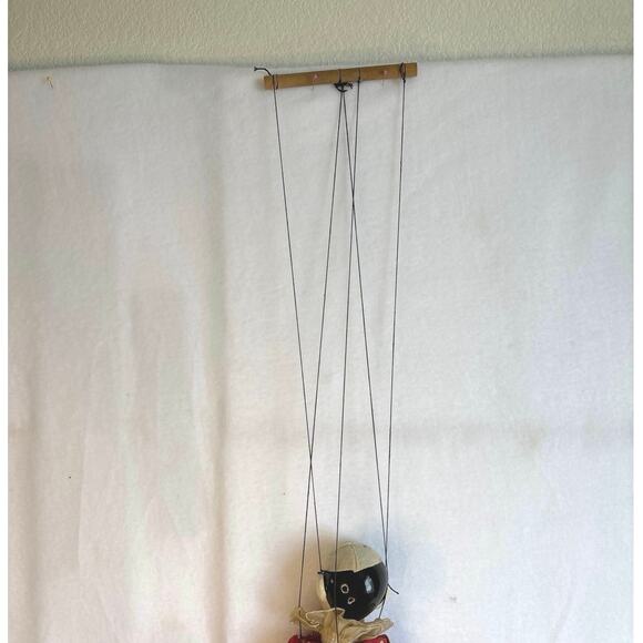 Clippo the Clown VTG 1930’s String Marionette Puppet USA Effanbee 13” - Picture 10 of 10